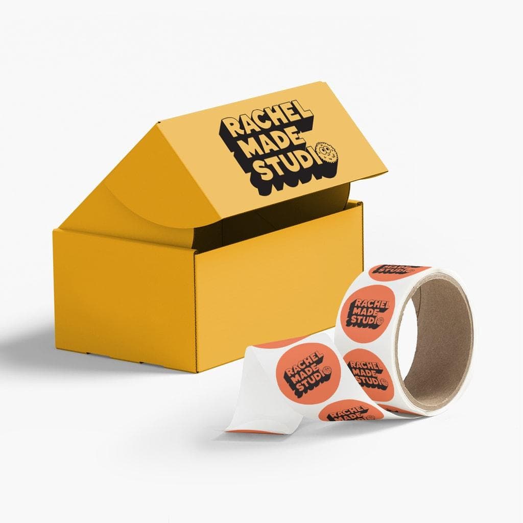 Product packaging label with barcode integration